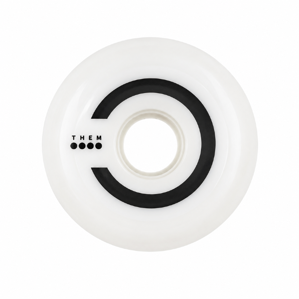 Them Wheels White 58mm/90a (4szt.)