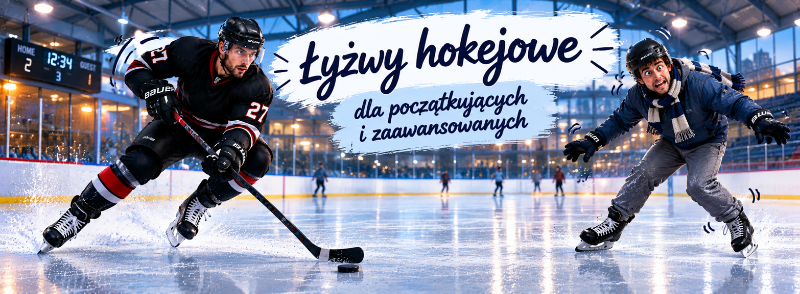 Łyżwy hokejowe - dla początkujących i zaawansowanych